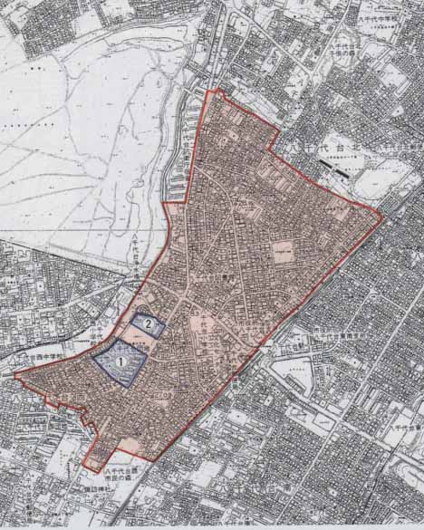 自治会位置図 自治会位置図